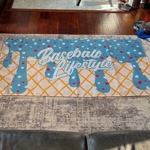 Baseball Lifestyle Wall Banner